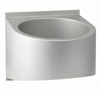 RVS wastafel met automatische kraan - wandmodel AUM015 RVS wastafel met automatische kraan - wandmodel AUM015