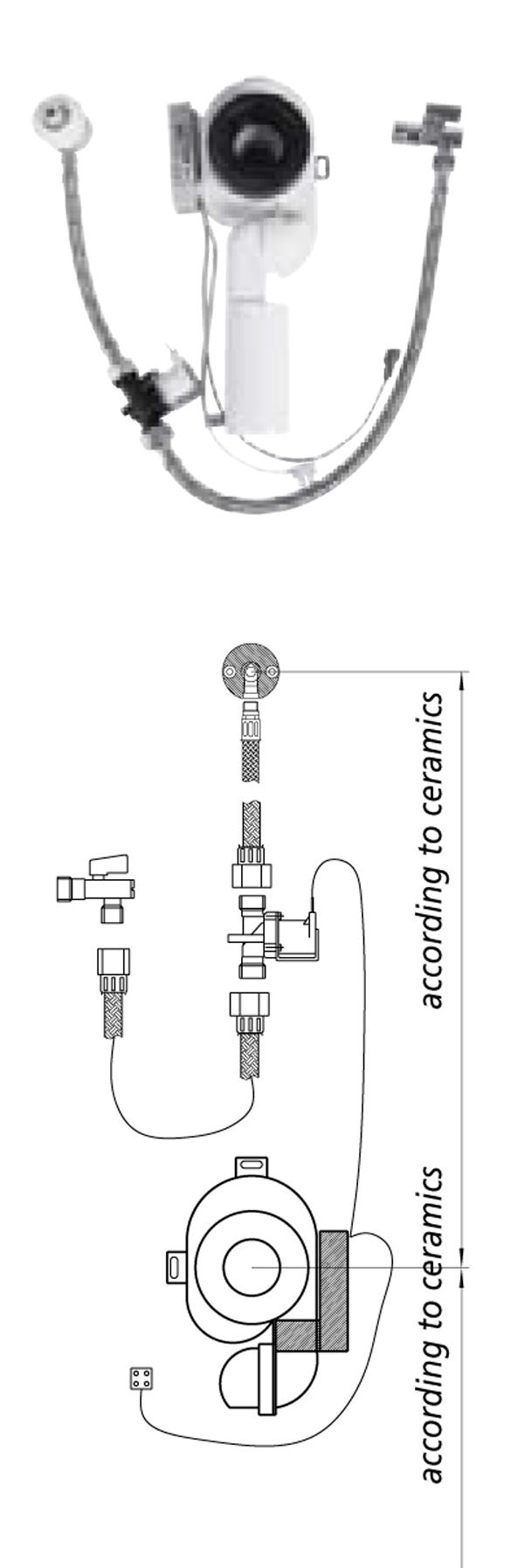 AUP21.B - Automatisch spoelsysteem urinoir
